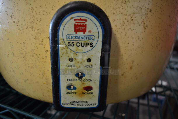 RiceMaster 57155 Metal Countertop Rice Cooker. No Lid. 230 Volts.
 - Image 3 of 4