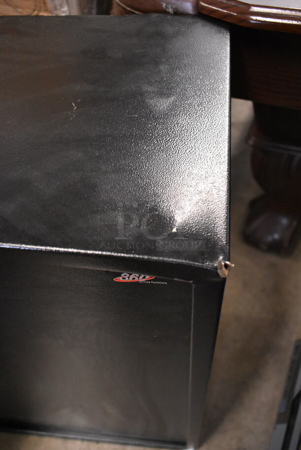 Black 360 Single Compartment Safe. Does Not Come w/ Combination.  - Image 3 of 5