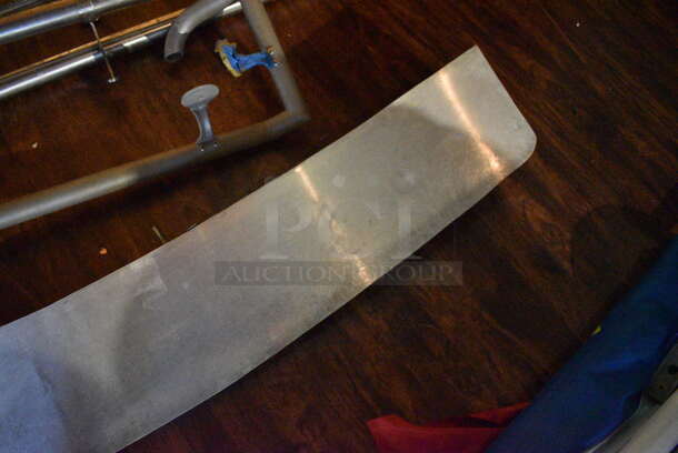 Metal Shelf. 68x10x3. (lounge) - Image 3 of 3
