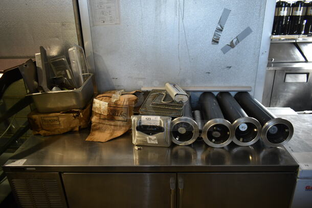 ALL ONE MONEY! Lot of Various Items Including Cup Dispensers, Ceramic Dishes and Napkin Dispenser - Image 1 of 6