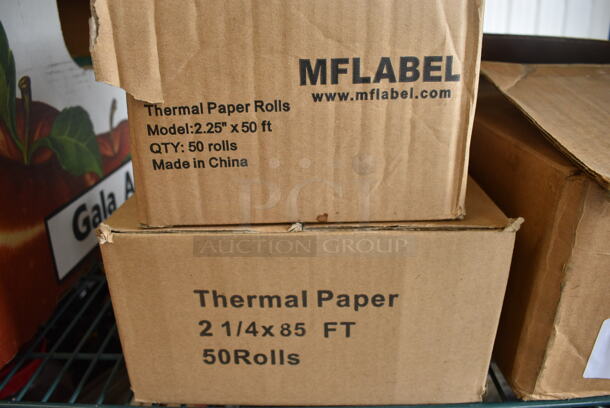ALL ONE MONEY! Lot of 3 Boxes of Receipt Paper Rolls! - Image 4 of 5