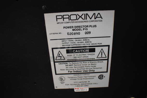 Promixa P15 Computer Surge Protector. 14x15x2 - Image 4 of 4
