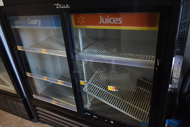 2019 True GDM-41SL-48-HC-LD Metal Commercial 2 Door Reach In Cooler Merchandiser w/ Poly Coated Racks. 115 Volts, 1 Phase. Tested and Working! - Image 2 of 5