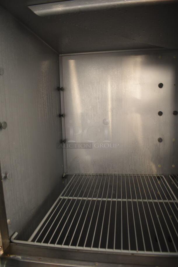 Traulsen G20000 Stainless Steel Commercial 4 Half Size Door Reach In Cooler on Commercial Casters. 115 Volts, 1 Phase. Tested and Powers On But Does Not Get Cold - Image 5 of 7