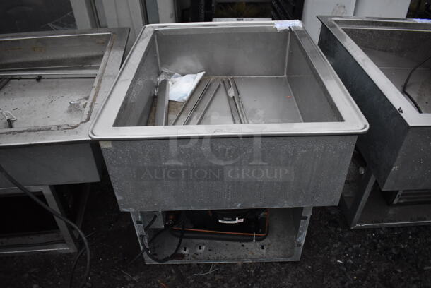 Atlas Metal RM-2 Stainless Steel Commercial Cold Pan Drop In. 120 Volts, 1 Phase. 26x32x24. Tested and Does Not Power On