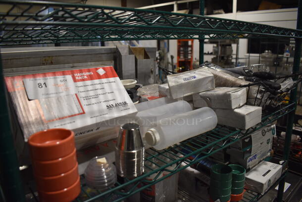 ALL ONE MONEY! Tier Lot of Various BRAND NEW Items Including Knives, Hanging Rack and Metal Portion Cups - Image 5 of 7