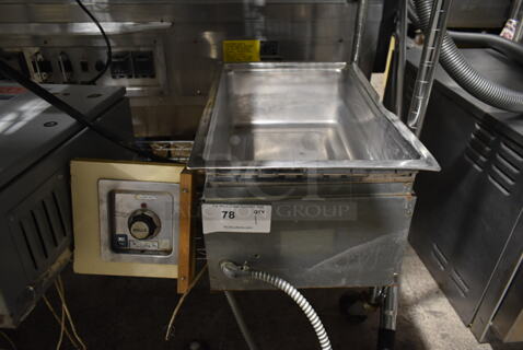 Wells MOD100 Stainless Steel Commercial Drop In Food Warmer. 208/240 Volts, 1 Phase. 