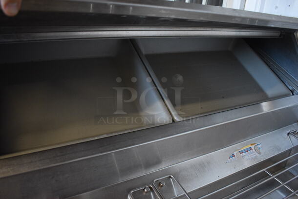 Randell Stainless Steel Commercial Prep Table on Commercial Casters. 115 Volts, 1 Phase. 120x34x51. Tested and Powers On But Temps at 50 Degrees - Image 5 of 12