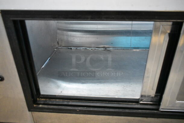 Leader SDL72 S/C Metal Commercial Floor Style Deli Display Case Merchandiser. 115 Volts, 1 Phase. Tested and Powers On But Does Not Get Cold - Image 8 of 10