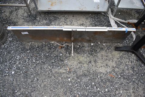 Metal Shelf. 72x18x20
