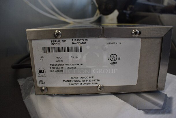 2014 Manitowoc Model ID0522A-161XD Stainless Steel Ice Maker w/ Manitowoc Model IAuCS-161 Automatic Cleaning System. 115 Volts, 1 Phase. 22x24.5x21.5. - Image 6 of 7