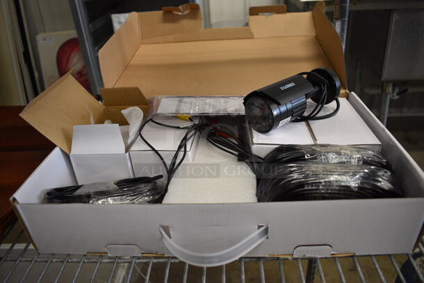 ALL ONE MONEY! Lot of 4 Lorex Security Cameras w/ Wires! - Image 1 of 5