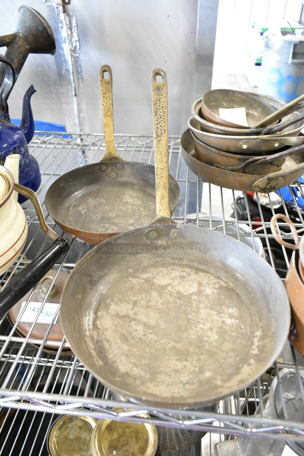 7 Various Metal Skillets. 7 Times Your Bid!  - Image 7 of 7