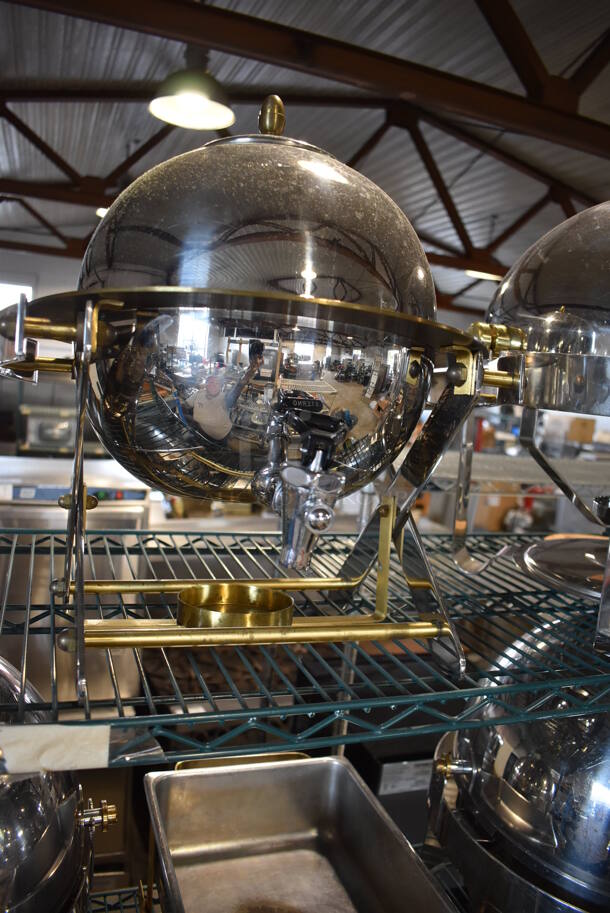 5 Various Metal Chafing Dishes. Includes 17x18x19. 5 Times Your Bid! - Image 8 of 9