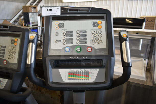 Matrix Commercial Floor Style Stationary Exercise Bicycle. Tested and Working! - Image 4 of 5