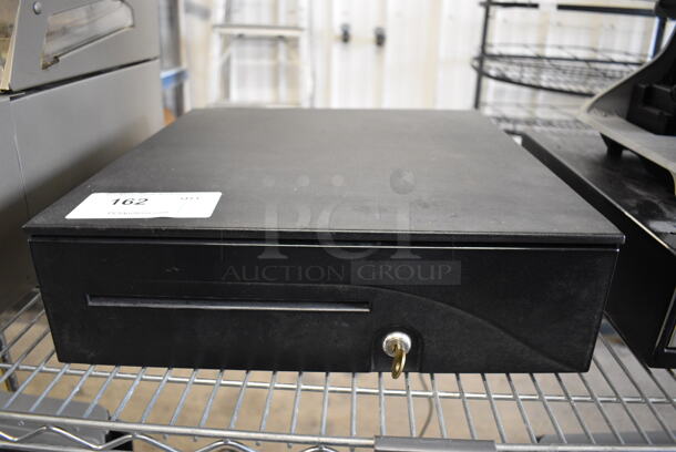 Black Metal Cash Drawer. 16x17x4.5 - Image 1 of 3