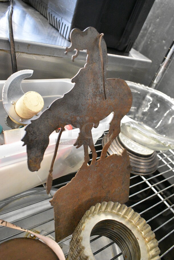 ALL ONE MONEY! Lot of Various Items Including Food Processor S Blade and Cookie Cutters.  - Image 2 of 7