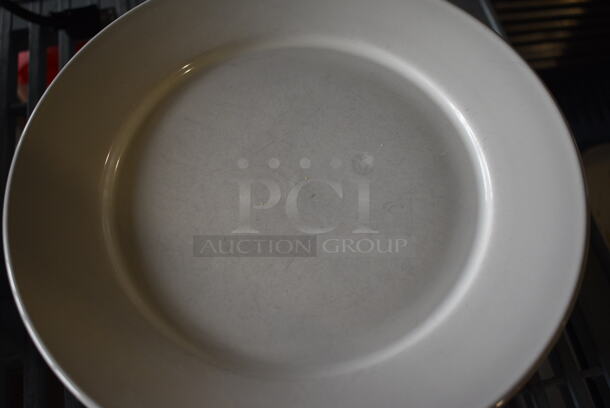 14 White Ceramic Plates. 10x10x1. 14 Times Your Bid! - Image 3 of 4