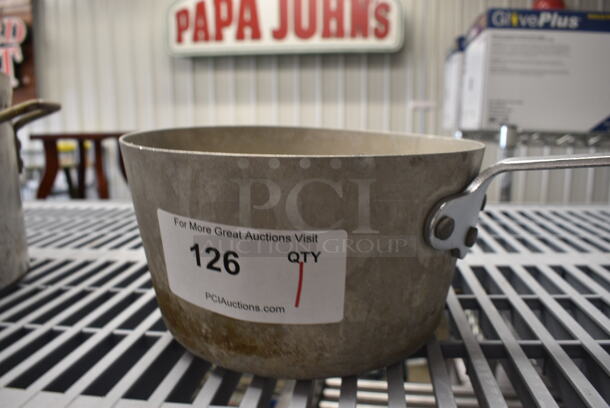Metal Sauce Pot. 17x9.5x5 - Image 2 of 3