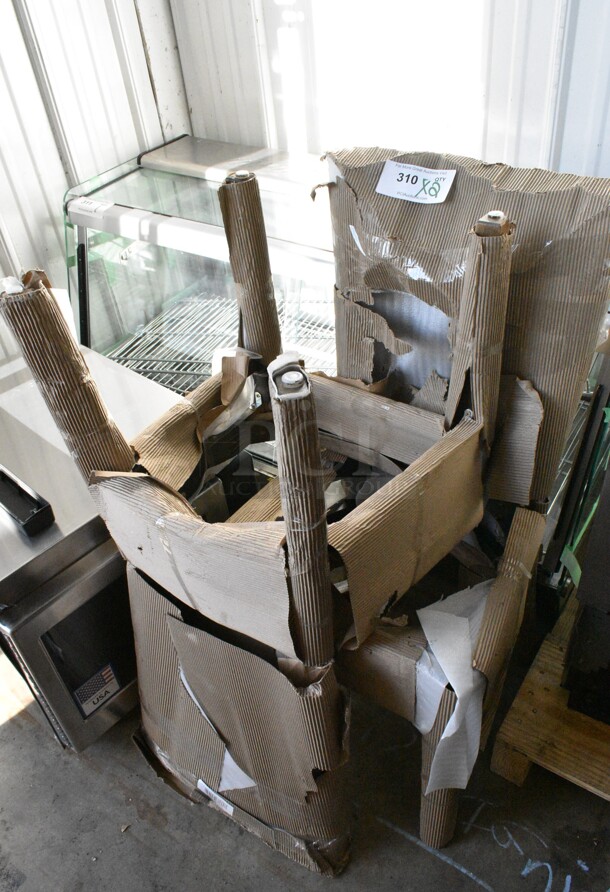 2 BRAND NEW SCRATCH AND DENT! Lancaster Table & Seating 164CLADVINFR Dining Height Chair. 2 Times Your Bid!  - Image 2 of 6