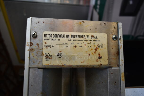 Hatco GRAH-48 Metal Commercial Warming Strip. 120 Volts, 1 Phase.  - Image 5 of 5