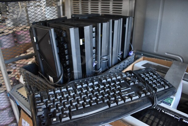 ALL ONE MONEY! Lot of 17 Various Computer Keyboards. Includes 18x1.5x7. - Image 1 of 2