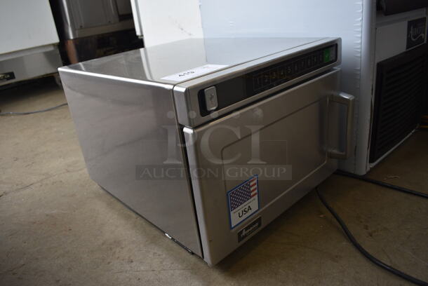 BRAND NEW! Amana Model HDC18SD2 Stainless Steel Commercial Countertop Microwave Oven. 208/240 Volts, 1 Phase. 17x20x14 - Image 2 of 5