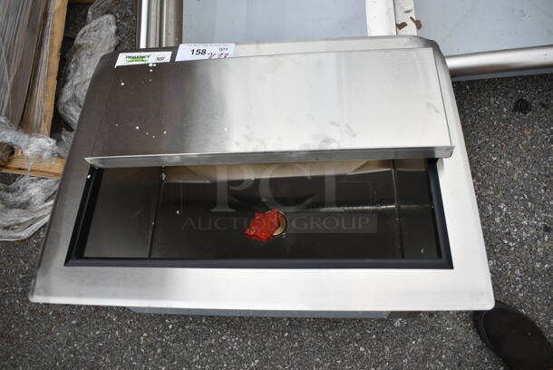 BRAND NEW SCRATCH AND DENT! Regency 600DIIB1824 18" x 24" Stainless Steel Drop-In Ice Bin - Image 3 of 6