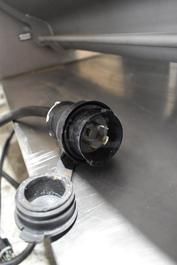 Hobart MG2032 Metal Commercial Floor Style Electric Powered Meat Mixer Grinder w/ Foot Pedal on Commercial Casters. 208 Volts, 3 Phase. Tested and Working! - Image 6 of 7