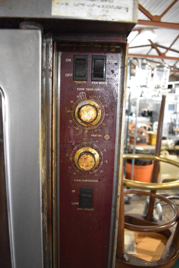 2 Southbend Model BGS/22SC Stainless Steel Commercial Natural Gas Powered Full Size Convection Ovens w/ View Through Doors, Metal Oven Racks and Thermostatic Controls. 38x36x67. 2 Times Your Bid! - Image 3 of 7