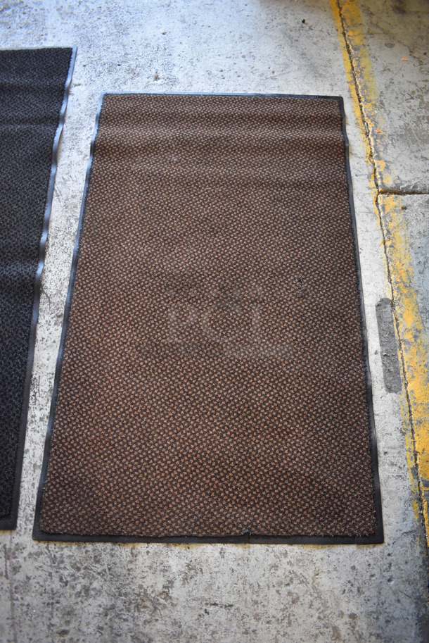 Brown Floor Mat. 34x58