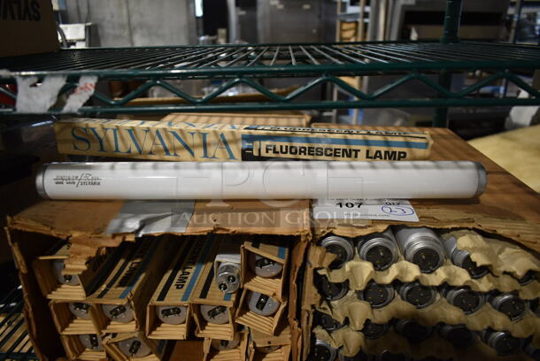 Box of 13 BRAND NEW Sylvania F15T12-CW Fluorescent Tube Lights. - Image 3 of 4