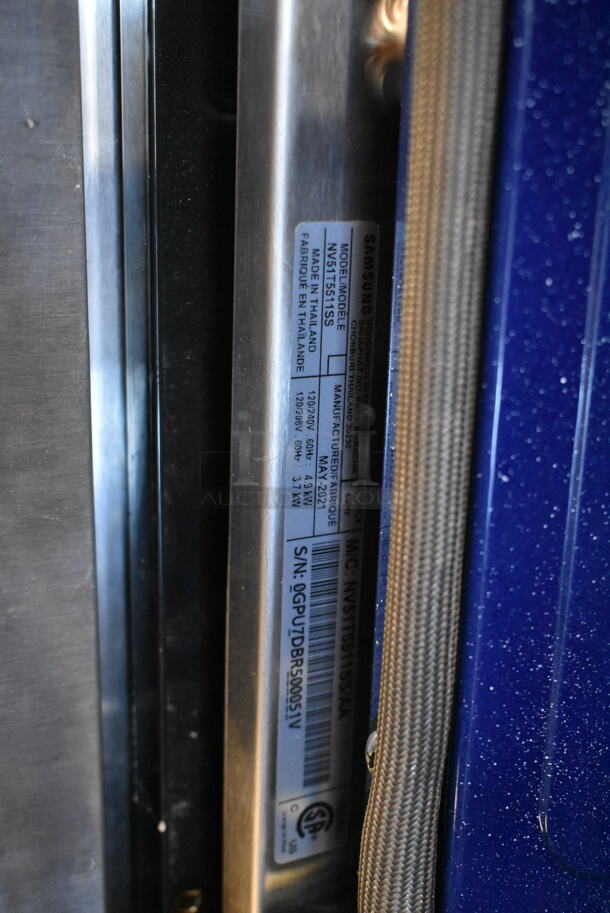 2021 Samsung NV51T5511SS Stainless Steel Electric Powered Oven. 120/208-240 Volts. - Image 5 of 5