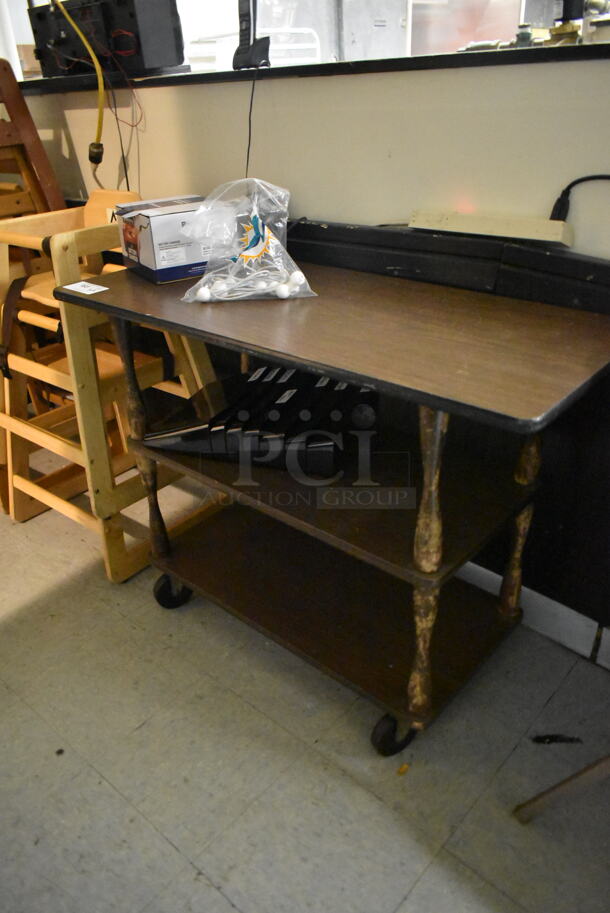 ALL ONE MONEY! ROOM LOT of Various Items Including 6 Wooden High Chairs and Table. BUYER MUST REMOVE. (hallway) - Image 4 of 5