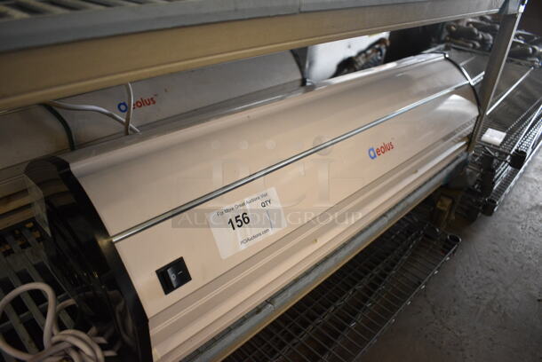 Aeolus Model FM-3509-L/Y Metal Smart Chef Air Curtain. 120 Volts, 1 Phase. 35.5x9.5x5. Tested and Working! - Image 4 of 5