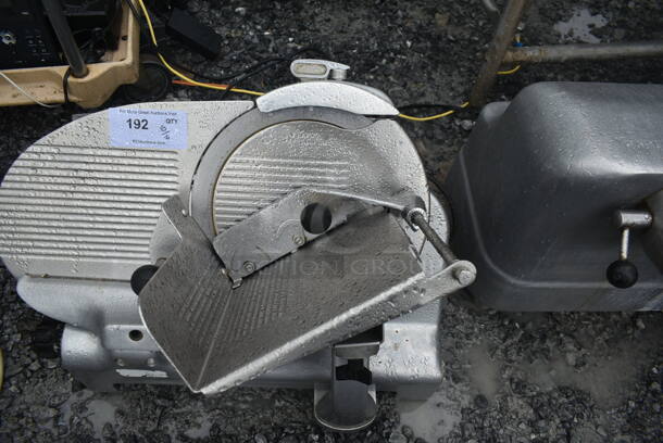 Stainless Steel Commercial Countertop Meat Slicer w/ Blade Sharpener. Tested and Working! - Image 4 of 9