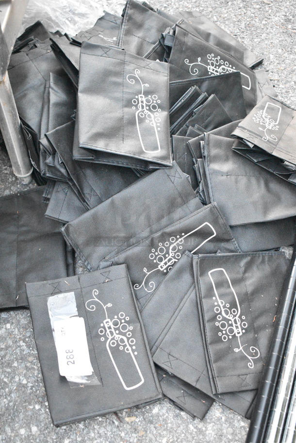 ALL ONE MONEY! Lot of Black Bags.  - Image 1 of 4