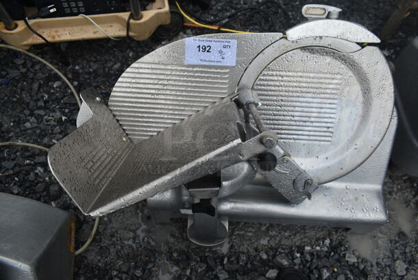 Stainless Steel Commercial Countertop Meat Slicer w/ Blade Sharpener. Tested and Working! - Image 6 of 9