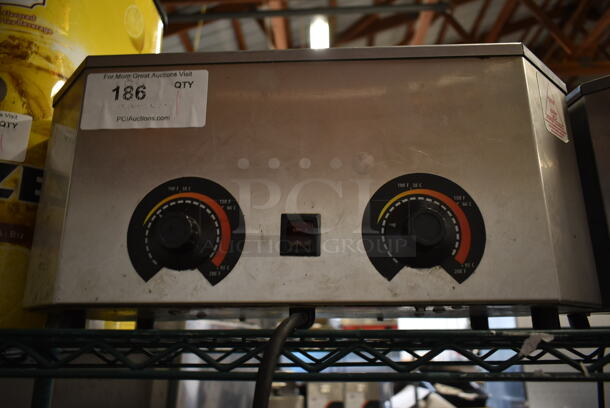 Paragon 2029A Stainless Steel Commercial Countertop 2 Well Food Warmer. 120 Volts, 1 Phase. Tested and Powers On But Does Not Get Warm - Image 2 of 4