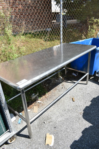 Stainless Steel Table. 