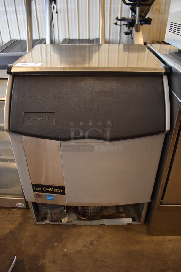 Ice O Matic ICEU150HA1 Stainless Steel Commercial Self Contained Ice Machine. 115 Volts, 1 Phase. 24x26x33  