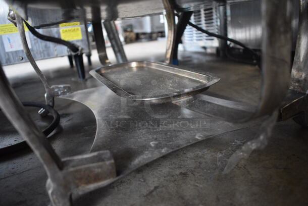 Metal Chafing Dish w/ Drop In and Lid. 24x13.5x15 - Image 4 of 4