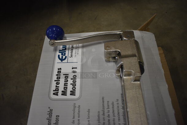 BRAND NEW IN BOX! Edlund Model #1 Metal Commercial Can Opener and Mount. 10x5x19 - Image 2 of 4