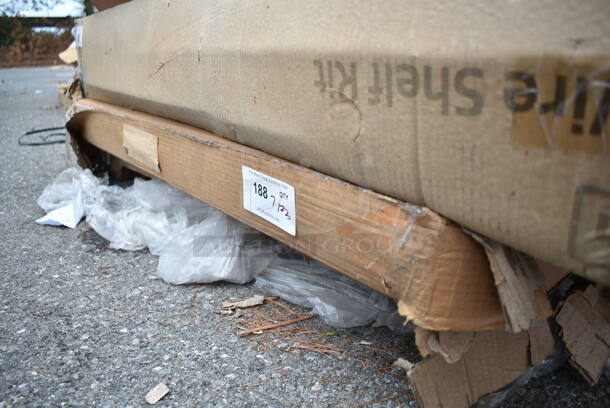 BRAND NEW SCRATCH AND DENT! White Folding Table? - Image 2 of 3