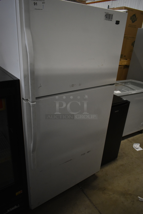 Maytag M1TXEGMYW01 Metal Cooler Freezer Combo. 115 Volts, 1 Phase. Tested and Working!