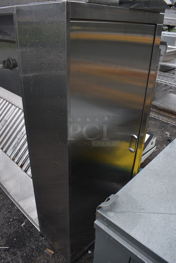 13' CaptiveAire Model 5424 PK-ND-2 Q SELF CONTAINED Stainless Steel Commercial Grease Hood w/ Make Up Air Vent. 156x68x26 - Image 6 of 10