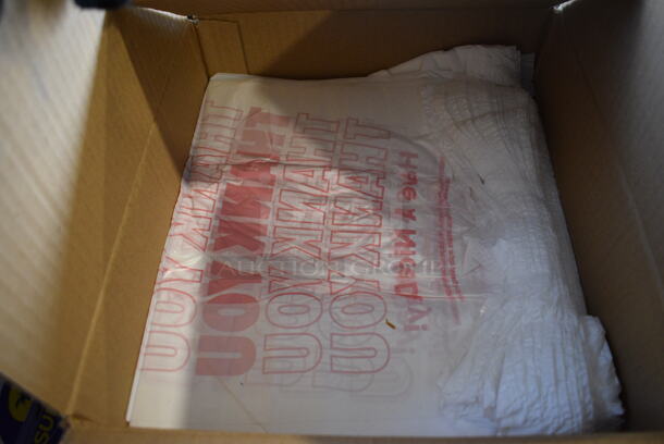 ALL ONE MONEY! Lot of 2 Boxes; Plastic Bags and Black Trash Bags! - Image 3 of 4