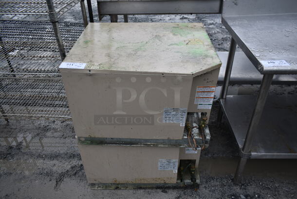 2 Heatcraft BHT010X6CFM Metal Commercial Compressors for Walk In Box. 208-230 Volts, 3 Phase. 2 Times Your Bid! - Image 1 of 6