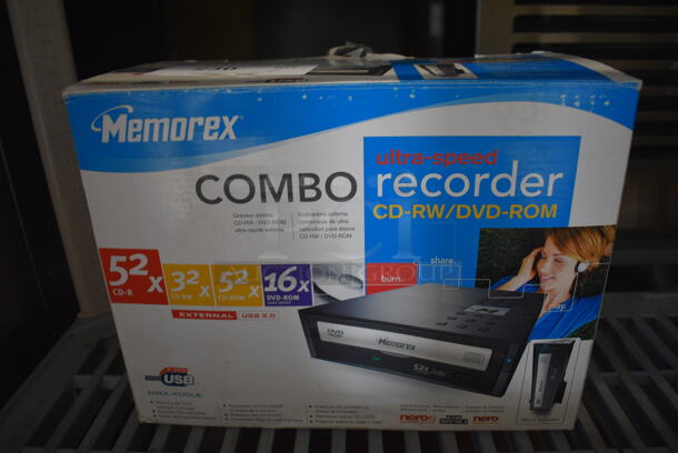 BRAND NEW IN BOX! Memorex Combo Ultra Speed Recorder CD-RW/DVD-ROM. 