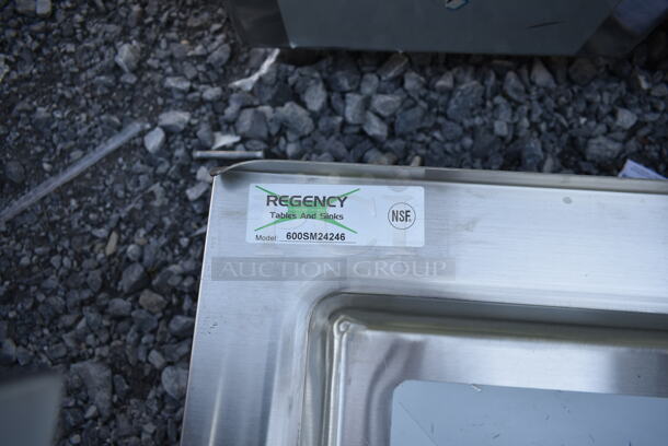 BRAND NEW SCRATCH AND DENT! Regency 600SM24246 Stainless Steel Commercial Mop Sink. - Image 3 of 4